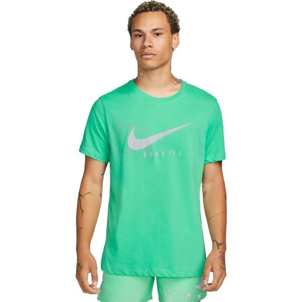 Nike NK DF TEE RUN DIV DFC SS Pánské běžecké tričko