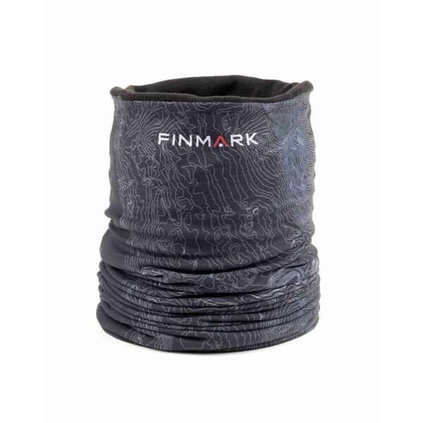 Finmark MULTIFUNCTIONAL SCARF WITH FLEECE Multifunkční šátek