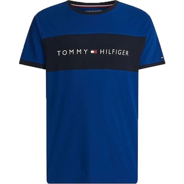 Tommy Hilfiger CN SS TEE LOGO FLAG Pánské tričko