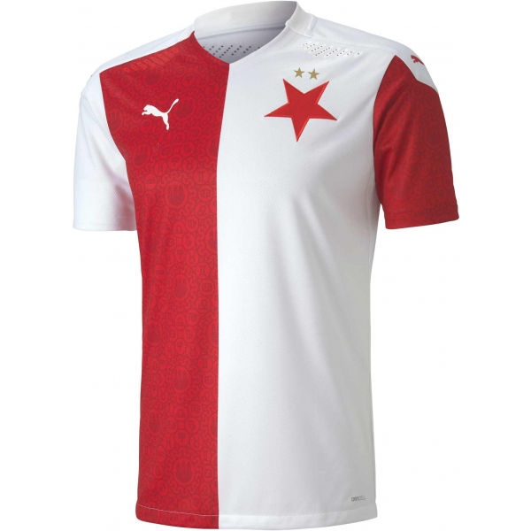 Puma SK SLAVIA SHIRT PROMO Pánský fotbalový dres