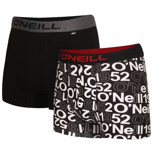 O'Neill ALL OVER PLAIN 2-PACK Pánské boxerky