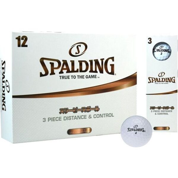 Spalding DISTANCE 3 pc (12 pcs) Golfové míčky