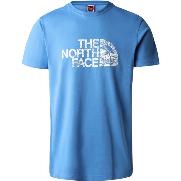 The North Face M S/S WOODCUT DOME TEE Pánské triko