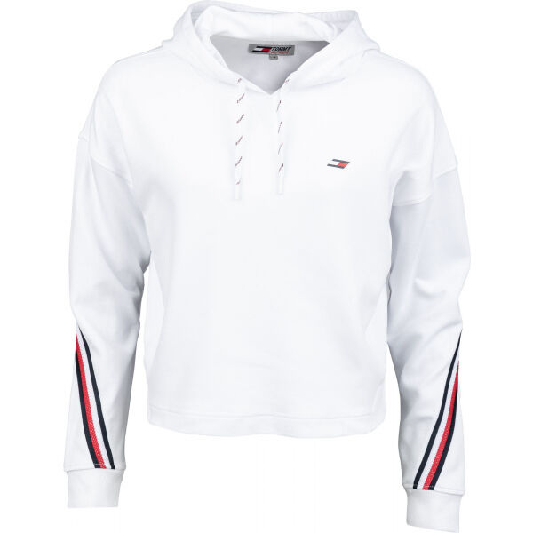 Tommy Hilfiger RELAXED DOUBLE PIQUE HOODIE LS Dámská mikina