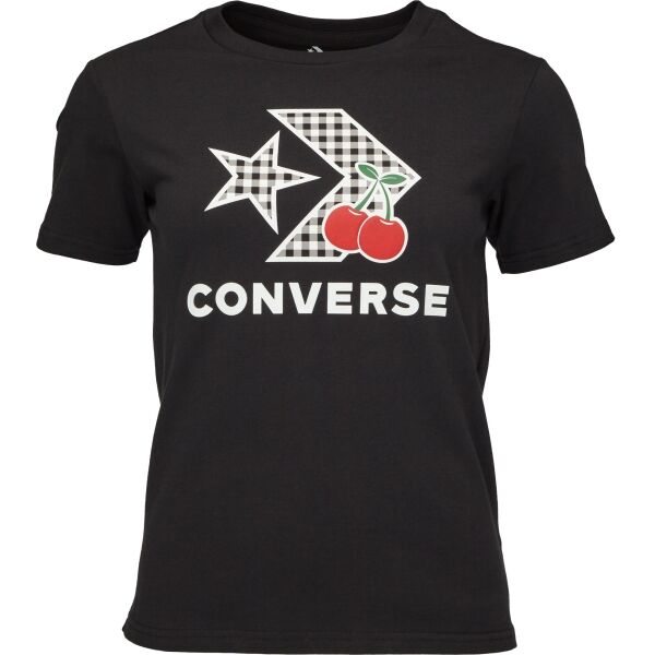 Converse CHERRY STAR CHEVRON INFILL Dámské tričko